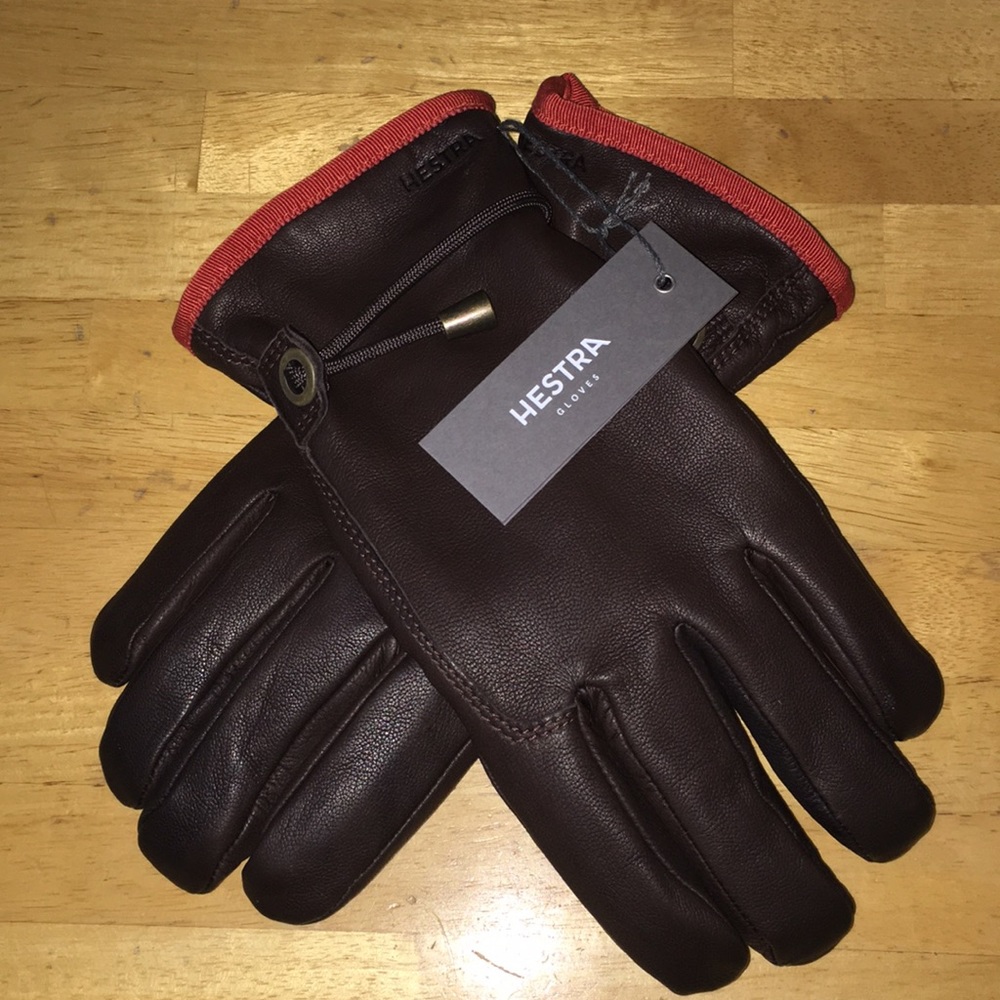 NWT Hestra Leather Gloves